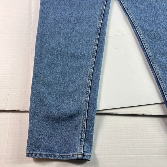 VTG 90s Levi's Jeans Men's 37x31* 540 Flex Relaxed Straight Blue Denim Tag 38x32 - Picture 5 of 16